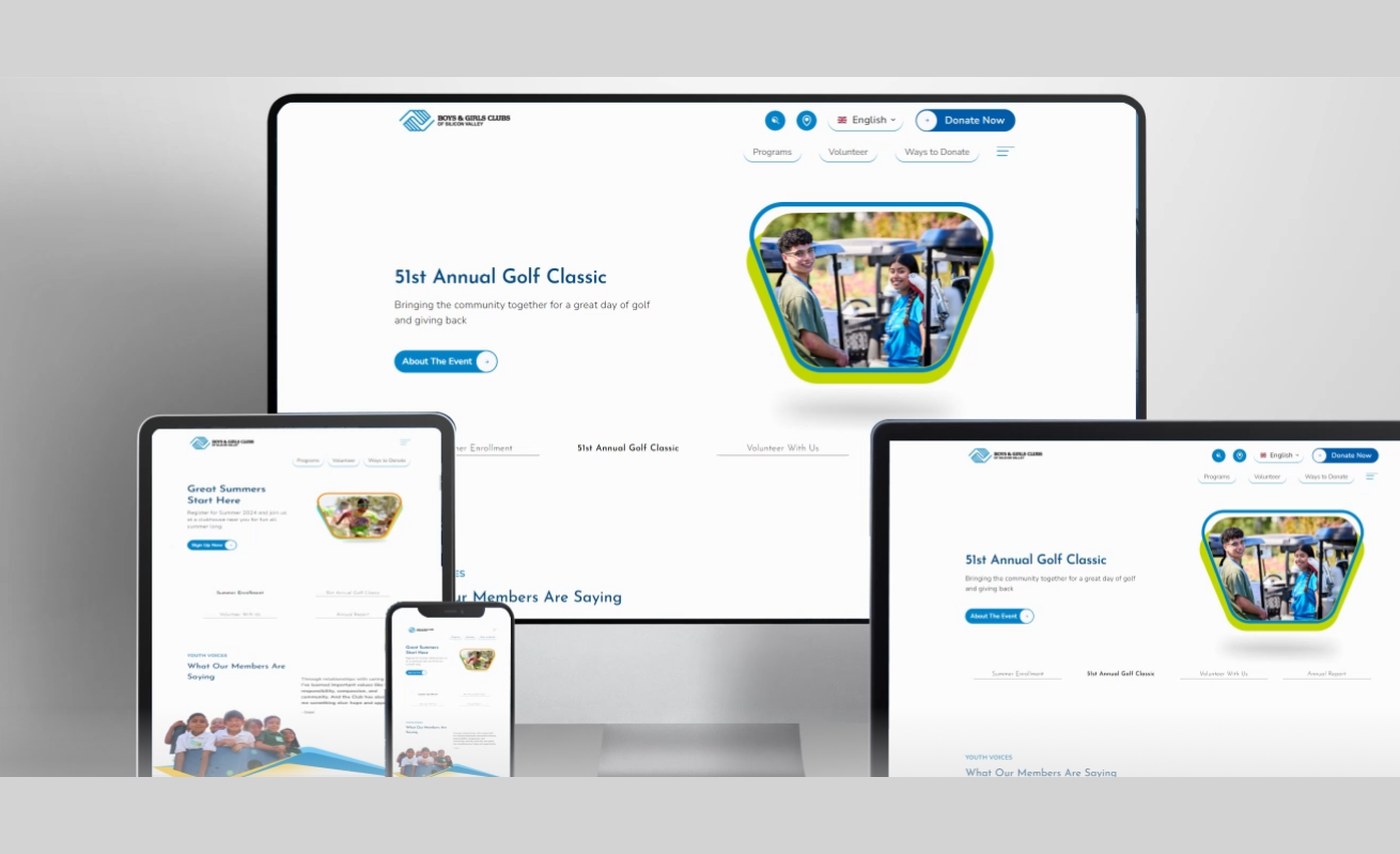 BGClub.org — Nonprofit Platform Redesign